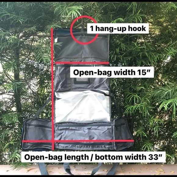 Brand New OZARK TRAIL portable camping medicine cabinet duffel bag, blue - Picture 8 of 13